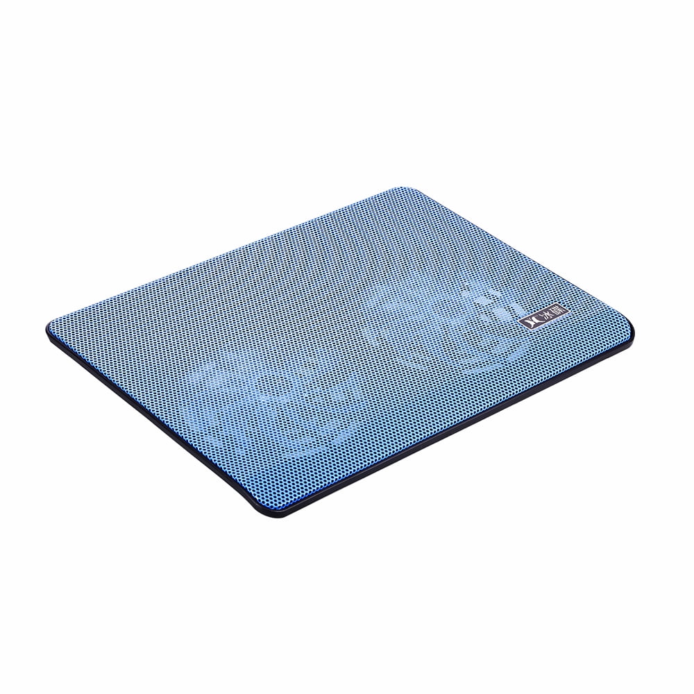 Blue Double Fans Laptop Cooling Pad with Two USB Ports O81175