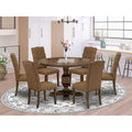 7 Pieces Wood Dining Set B2882