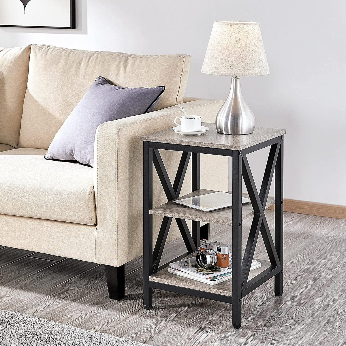 Lift Top Coffee Table Set of 3 with Hidden Storage B31554