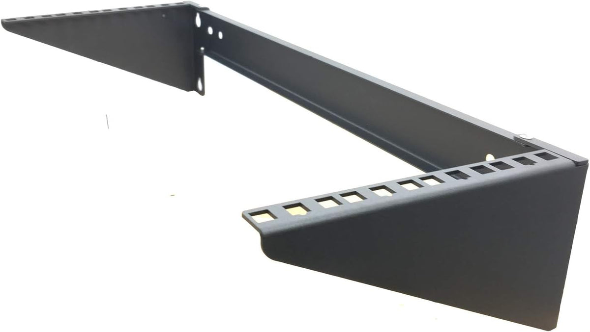 4U 19 Inches Cold Rolled Steel Wall Mountable Vertical Rack Pack of 2 F913