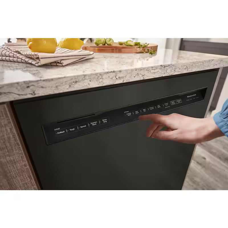 Black Stainless Built-in Dishwasher with Stainless Steel Tub Y9182