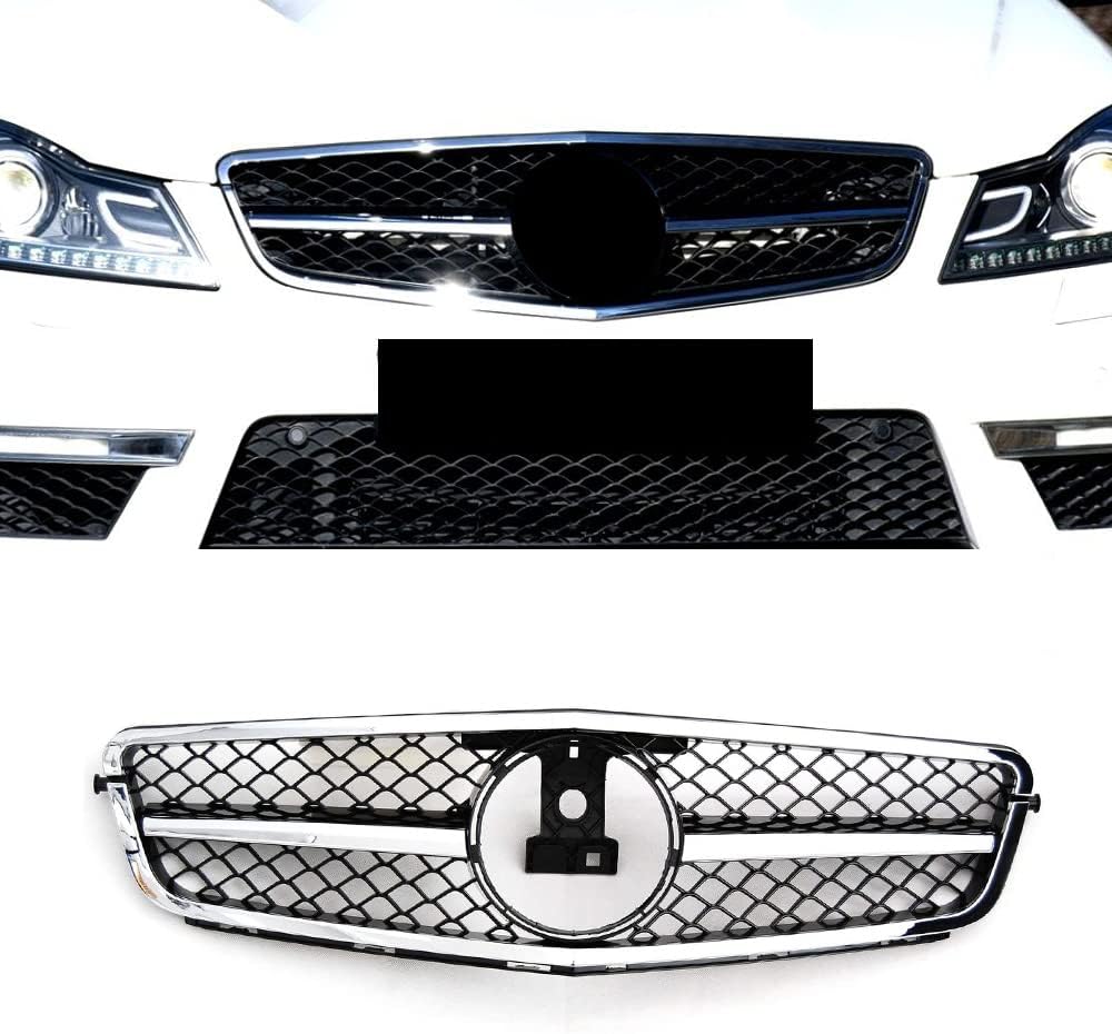 Chrome Frame Front Grille for 2008-2014 C-Class L37122