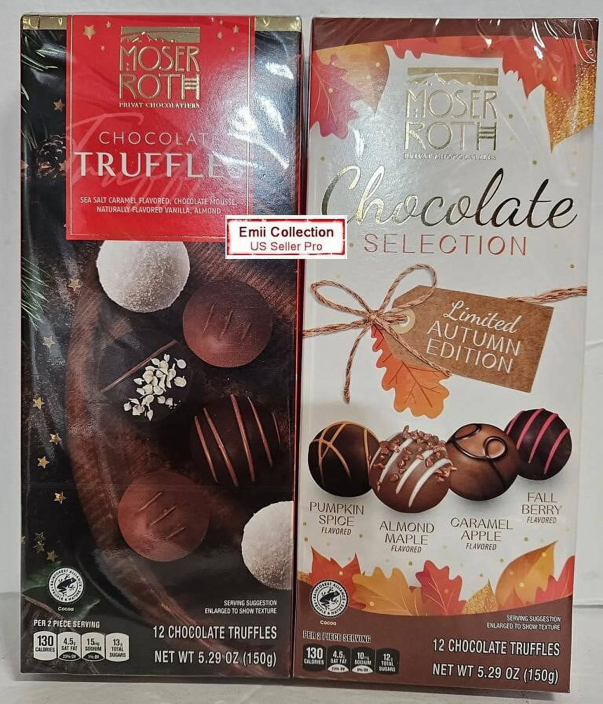Chocolate Truffles 5.29oz 150g 2 Boxes H3408