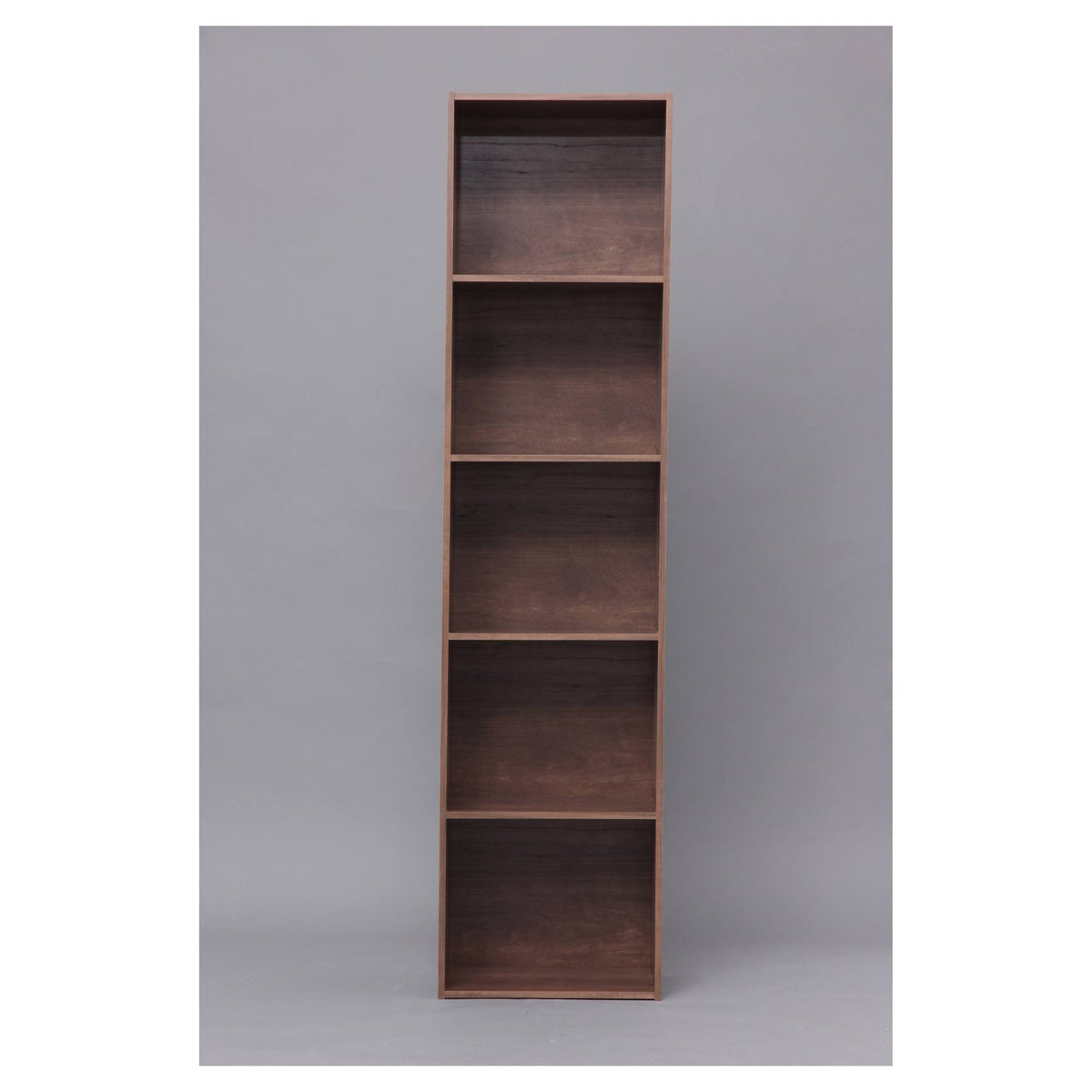 5-Tier Brown Bookcase Q365