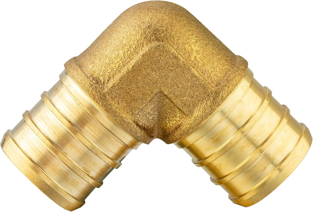 3/4" Pex Fittings Tee Elbow and Coupling, 8 Pieces Each, Lead Free Q6017