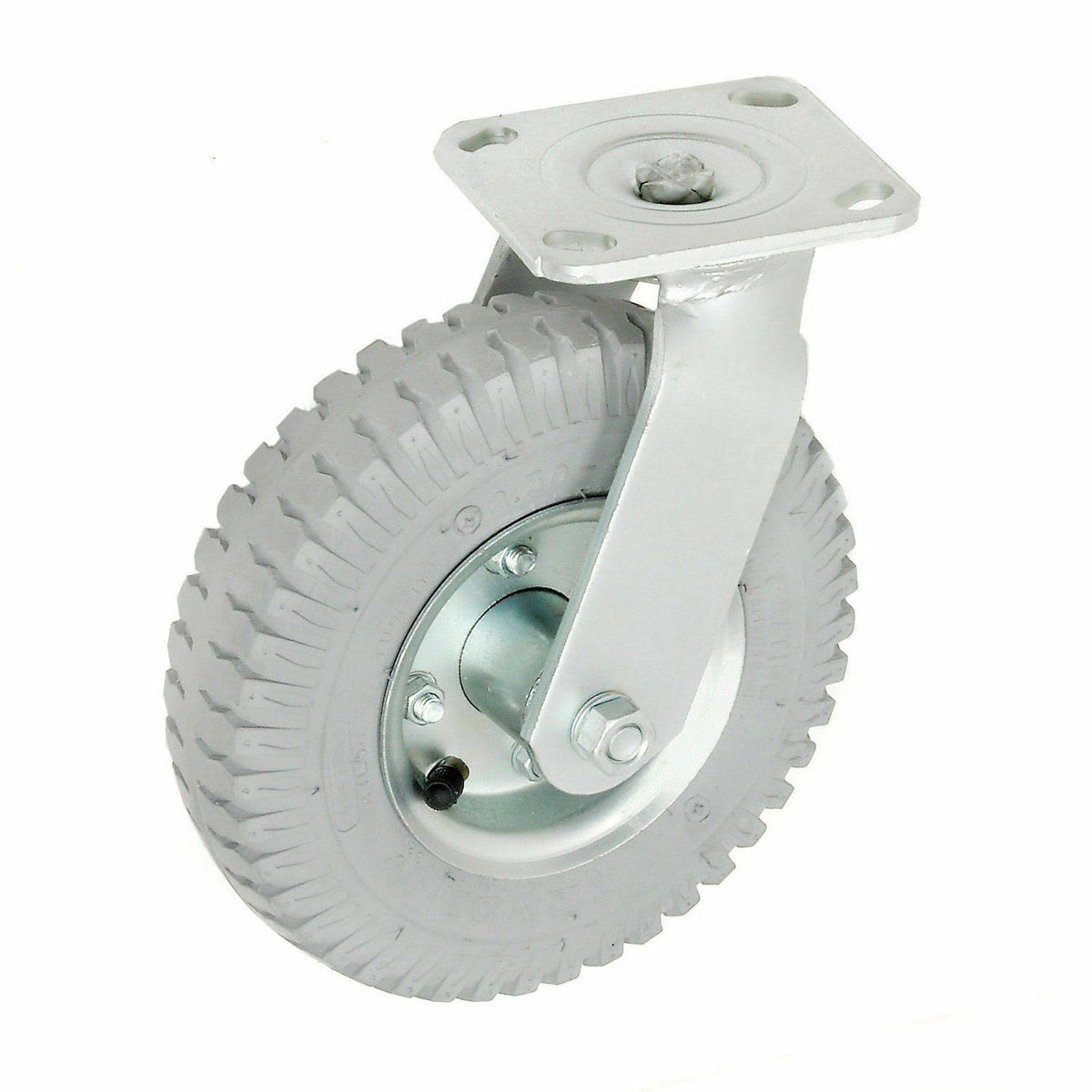 8 Full Pneumatic Wheel Swivel Plate Caster P5859