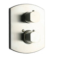 Brushed Nickel Thermostatic Valve with 2 Way Diverter Z2161