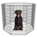 Folding 8 Panel Pet Playpen C225387