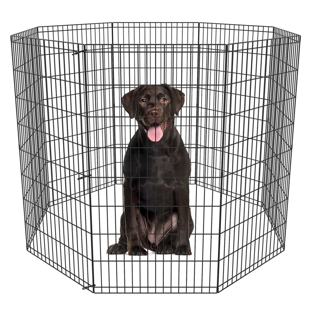Folding 8 Panel Pet Playpen C225387