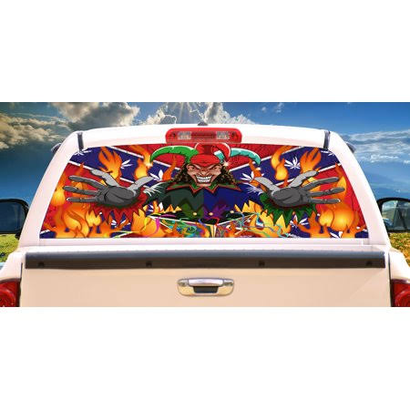 Rear Window Graphic Vinyl Decal H444