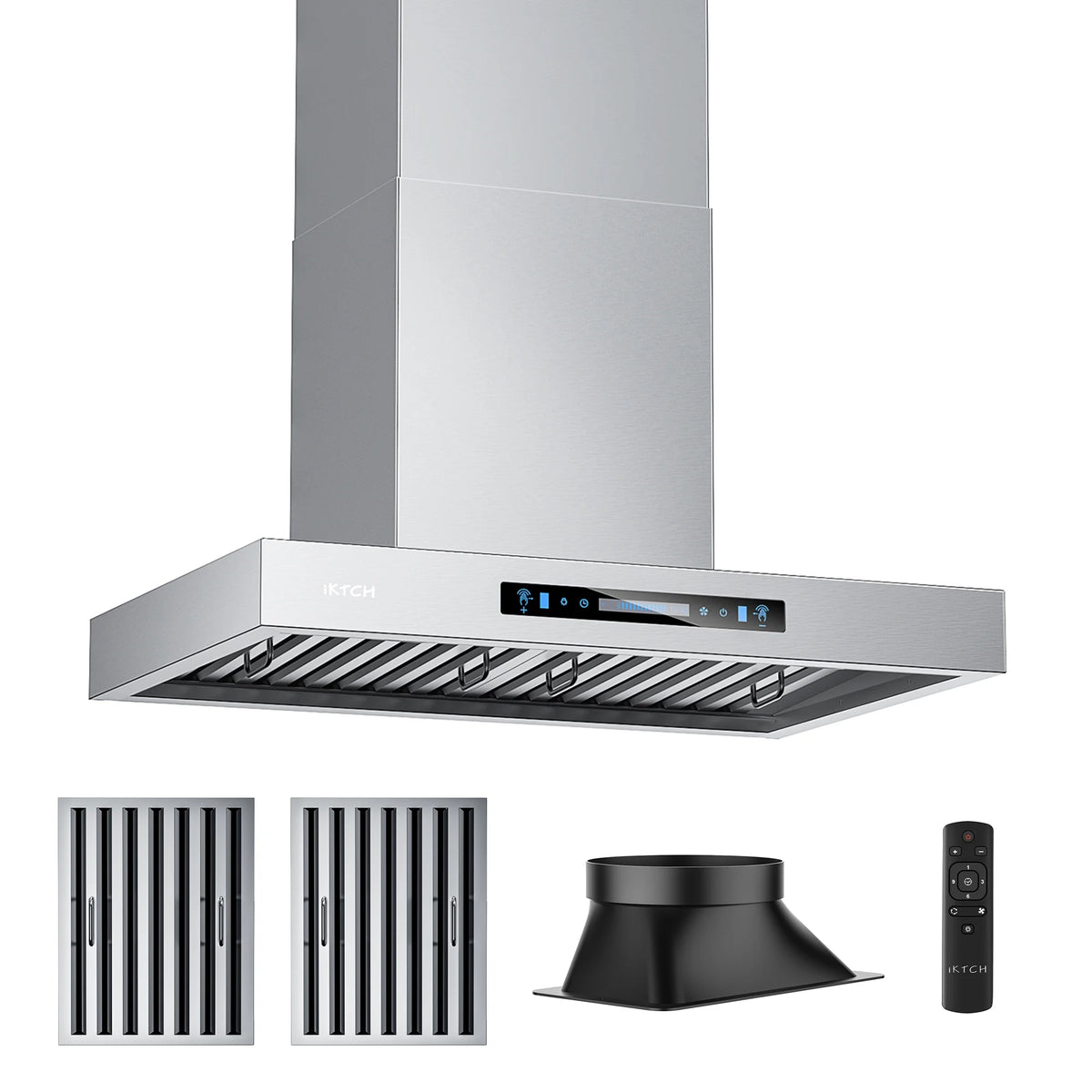 30" Wall Mount Stainless Steel Range Hood L8640