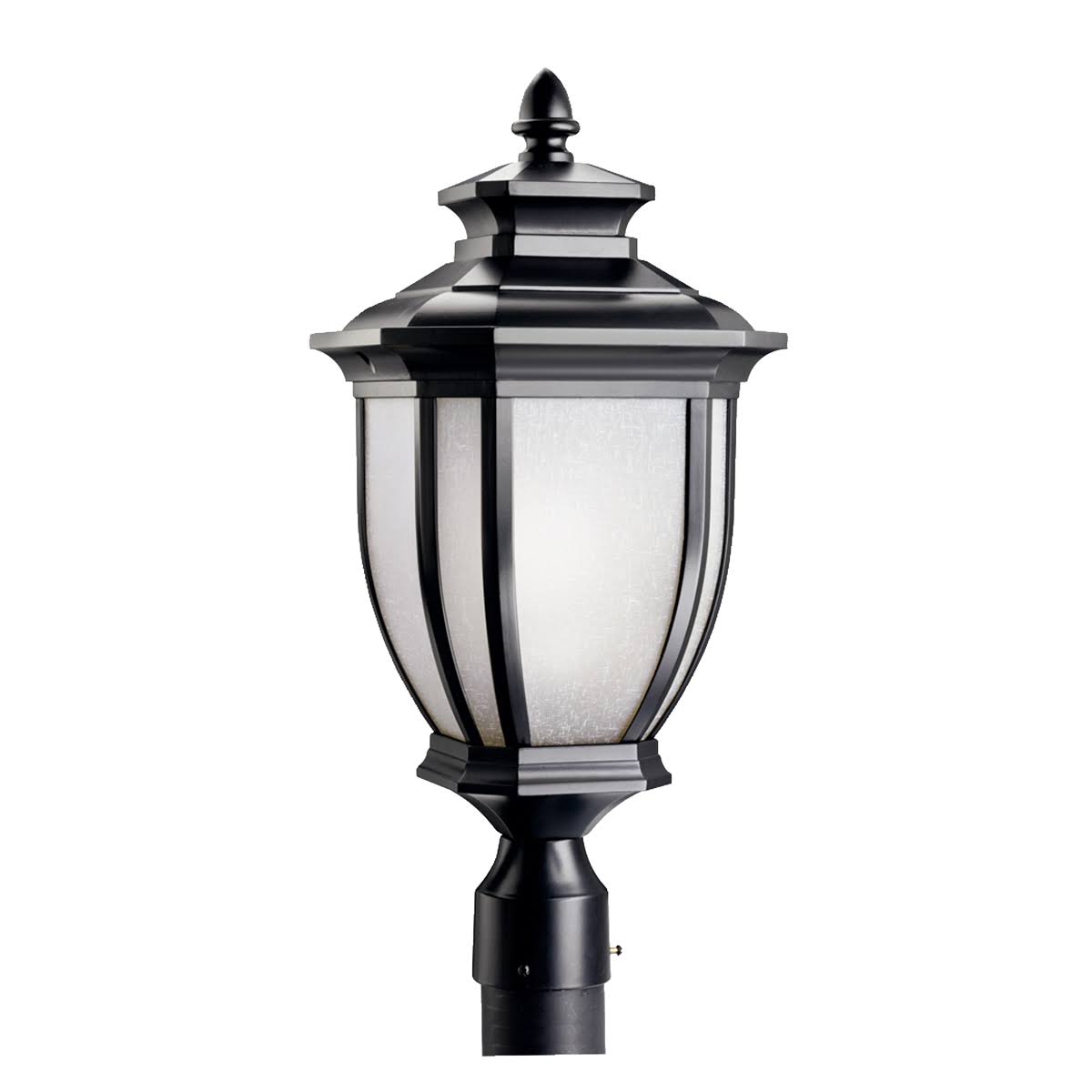 Black Outdoor Post Light S41404