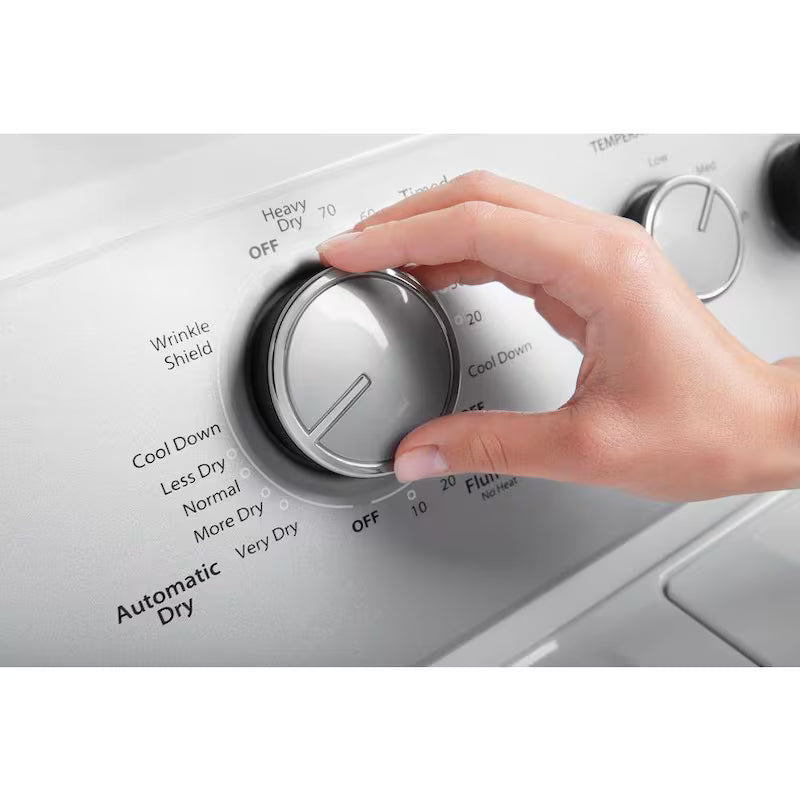 7.0 cu. ft. White Gas Dryer N41643