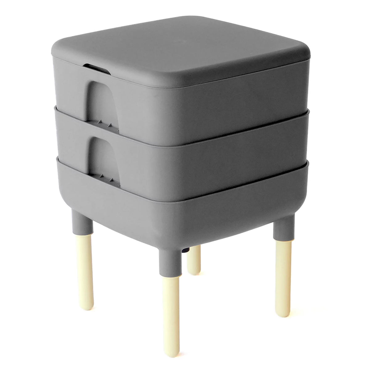 6 Gal Composting Bin System Gray M41712
