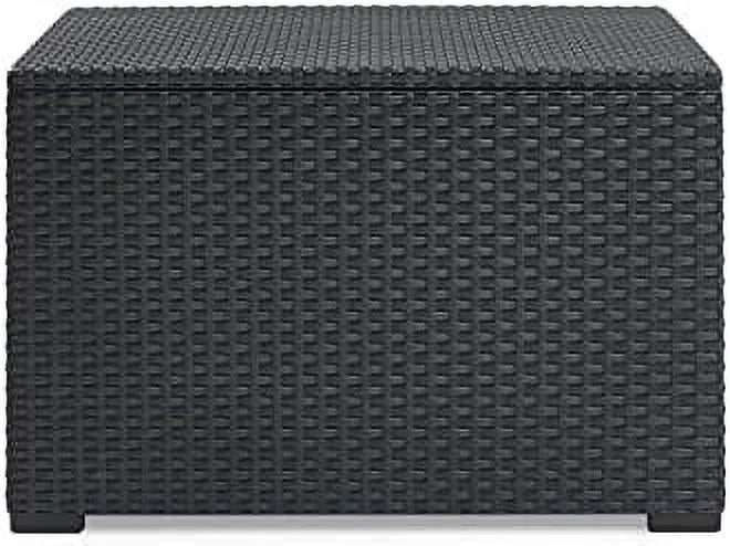 Grey Outdoor Coffee Storage Table O13545