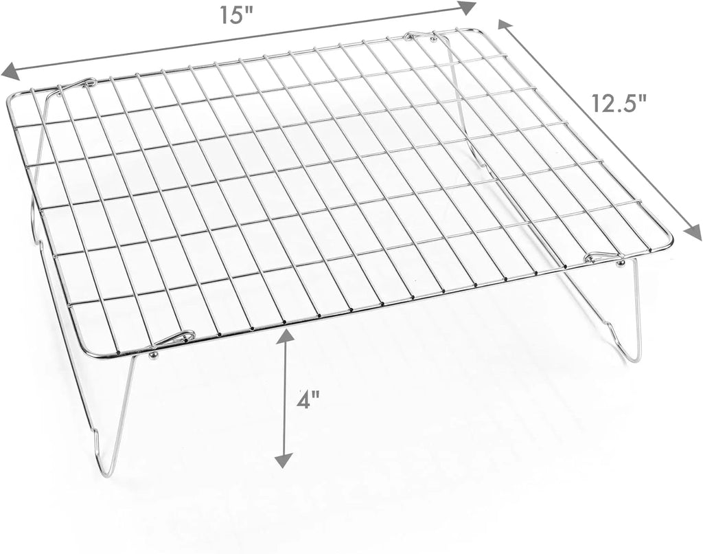 Stainless Steel Accessory Shelf With Folding Legs O466