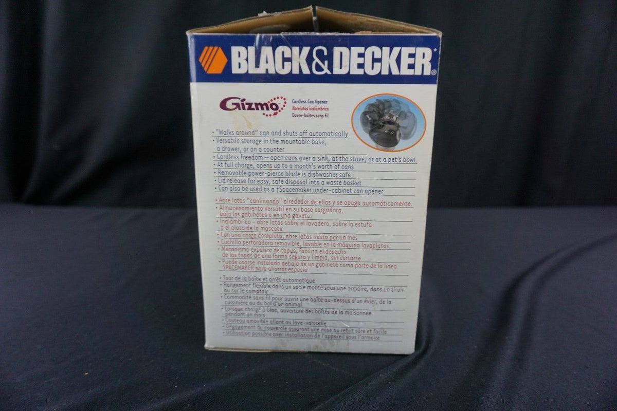 Black Electric Can Opener T54906