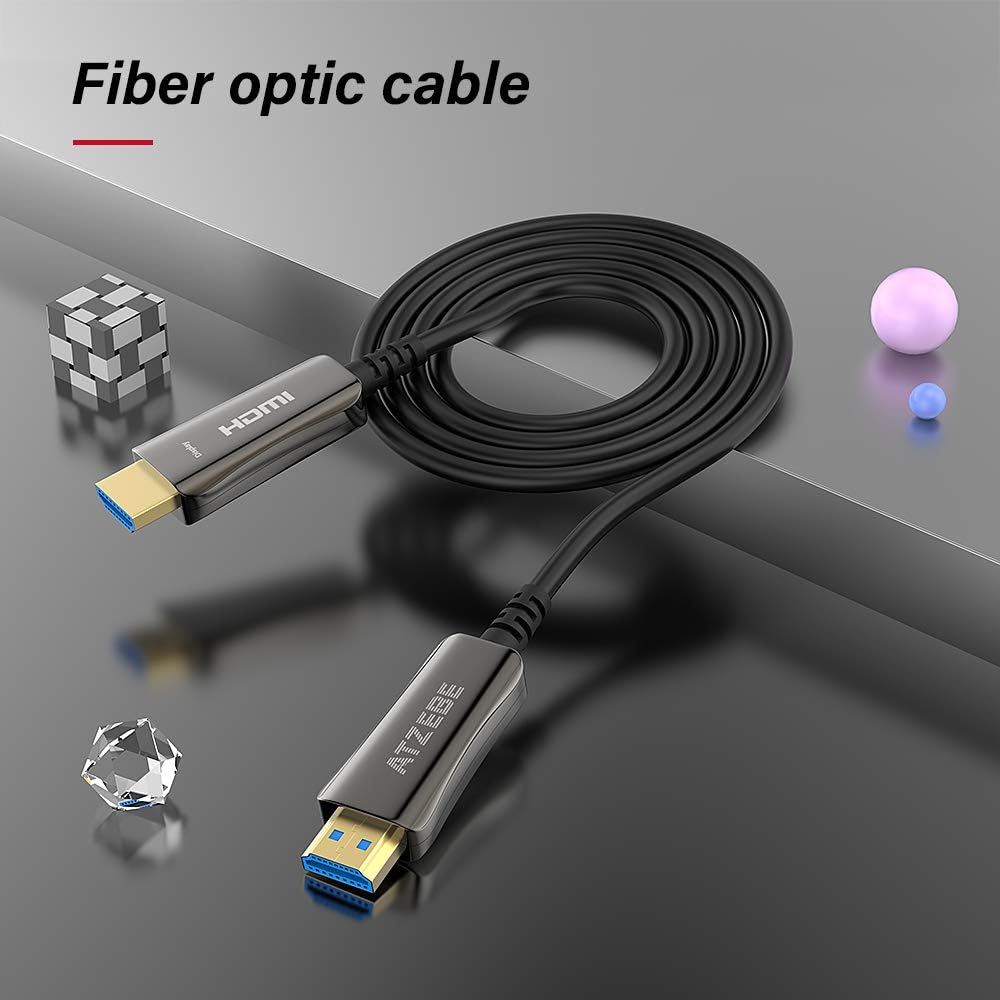 Fiber Optic HDMI Cable 164ft, 4K@60Hz, 18Gbps R177