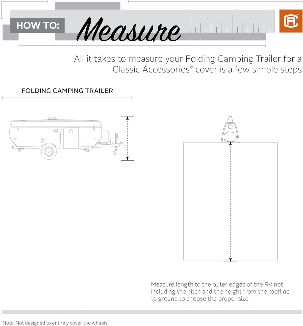 Pop-Up Camper Trailer Cover D456480