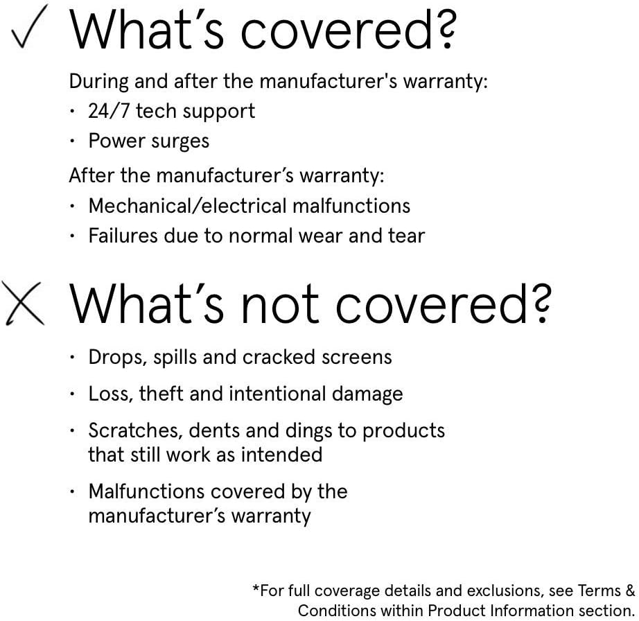 3 Year Electronics Protection Plan with Tech Support Pack of 2 Y6875