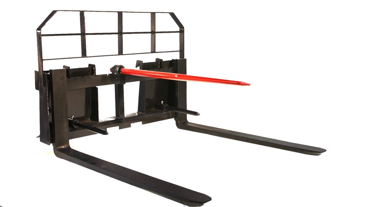 42" 5500 lb Capacity Pallet Fork Attachment Skid Steer Z191