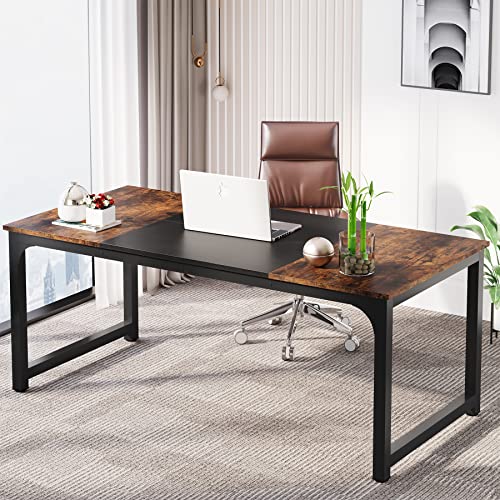 63 Inch White Computer Office Desk Y205053