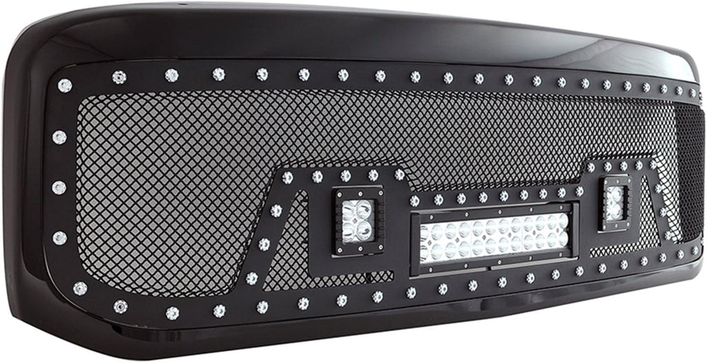 Black Mesh Packaged Grille V559