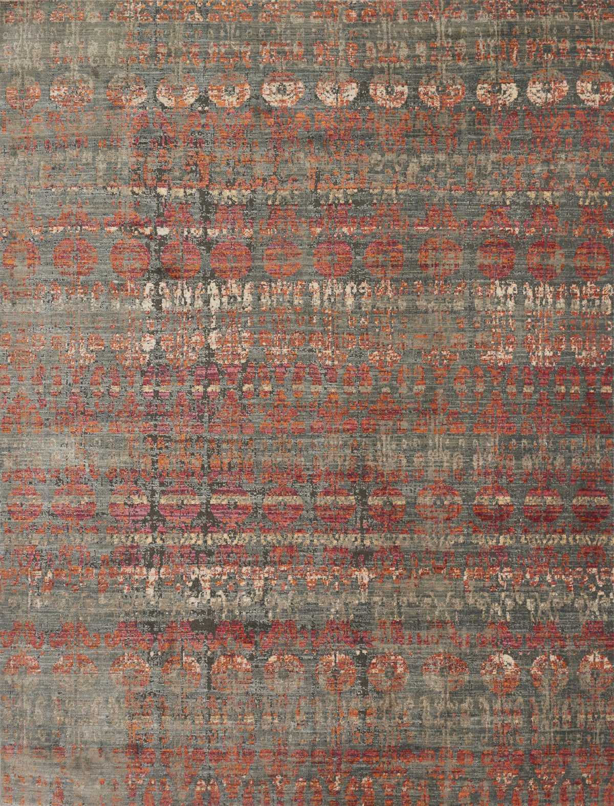 Steel Sunrise Rug E8869