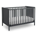 Charcoal Grey 4-in-1 Convertible Crib T48147