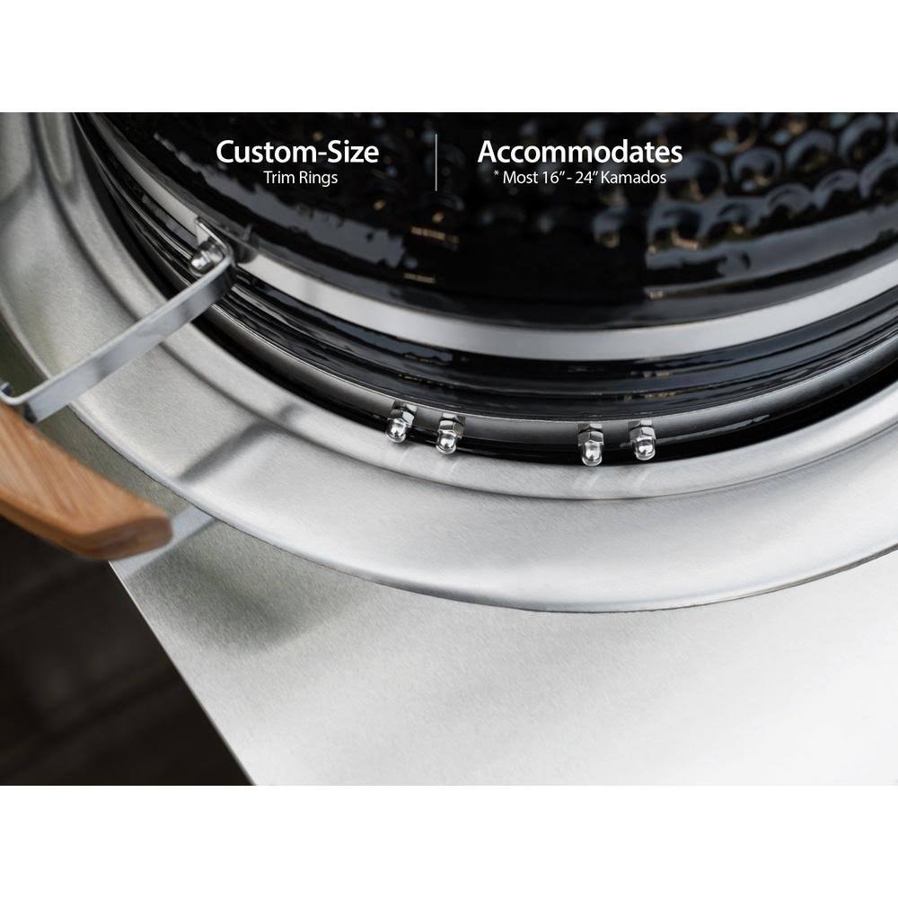 Aluminum Outdoor Kitchen Kamado Cabinet P486