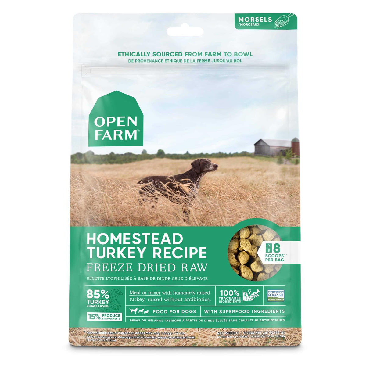 Freeze Dried Raw Dog Food Turkey J299834