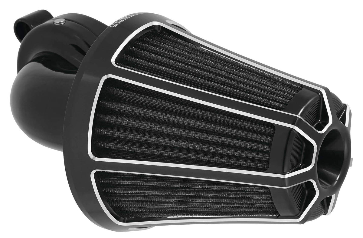 Black Beveled Air Cleaner Kit V99443