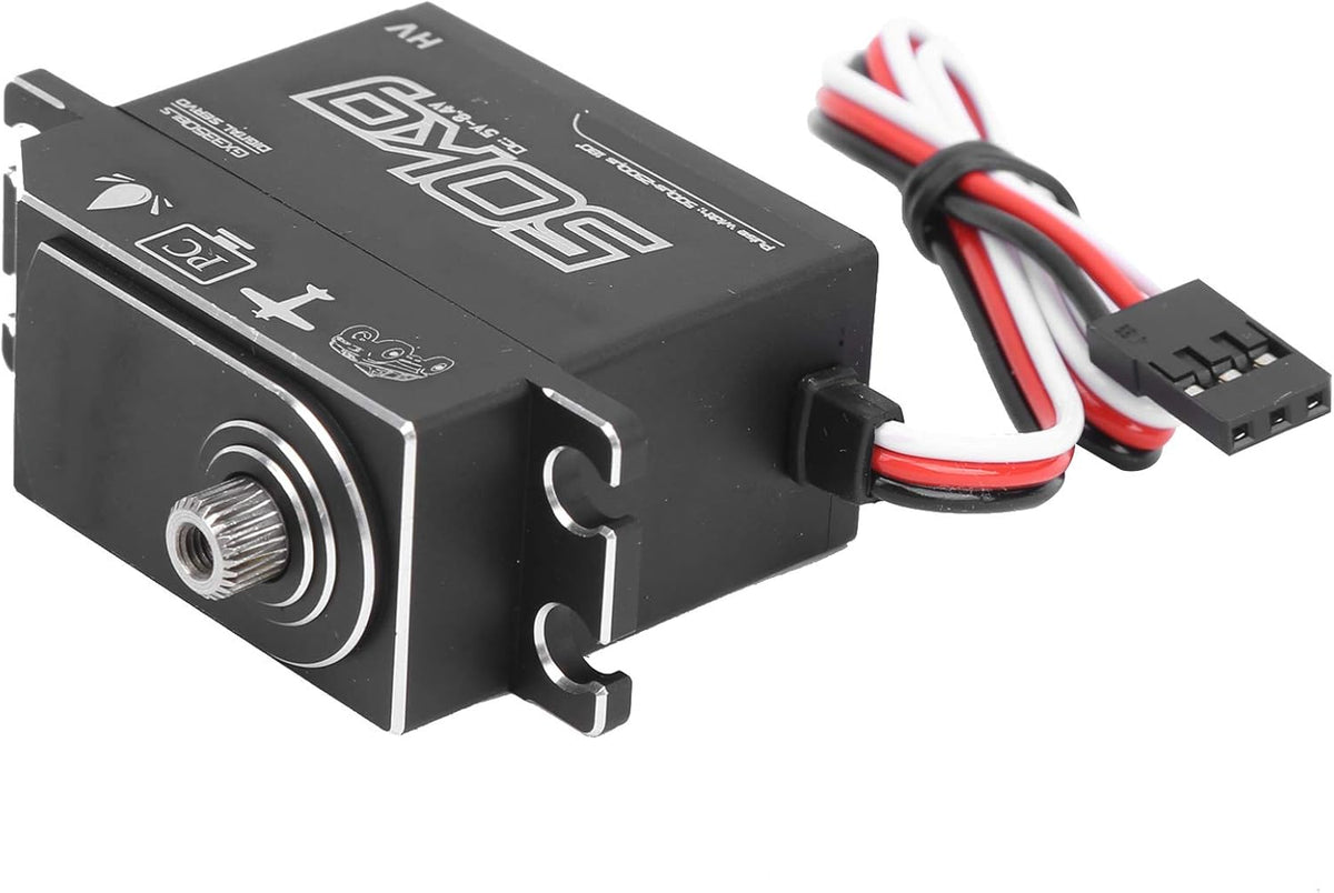 50KG Waterproof Stainless Steel Gear Digital Servo, Pack of 2 M3260