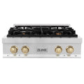 30 in. 4 Gas Burners Porcelain Rangetop U15563