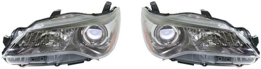 Pair Halogen Projector Head Lights for Toyota Camry R676655
