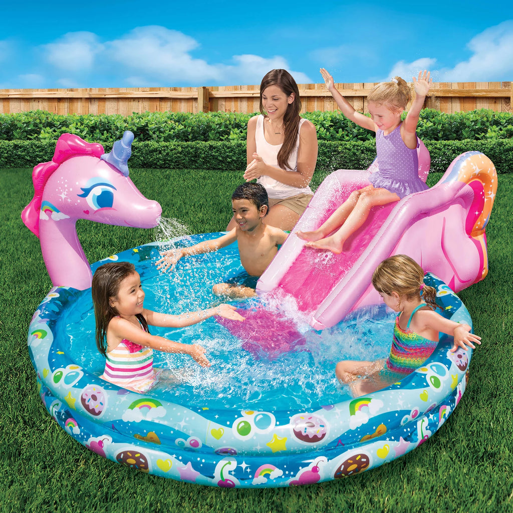 Inflatable Unicorn Pool Water Slide M299