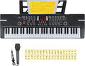 61 Key Electronic Keyboard with Lighted Keys F7013