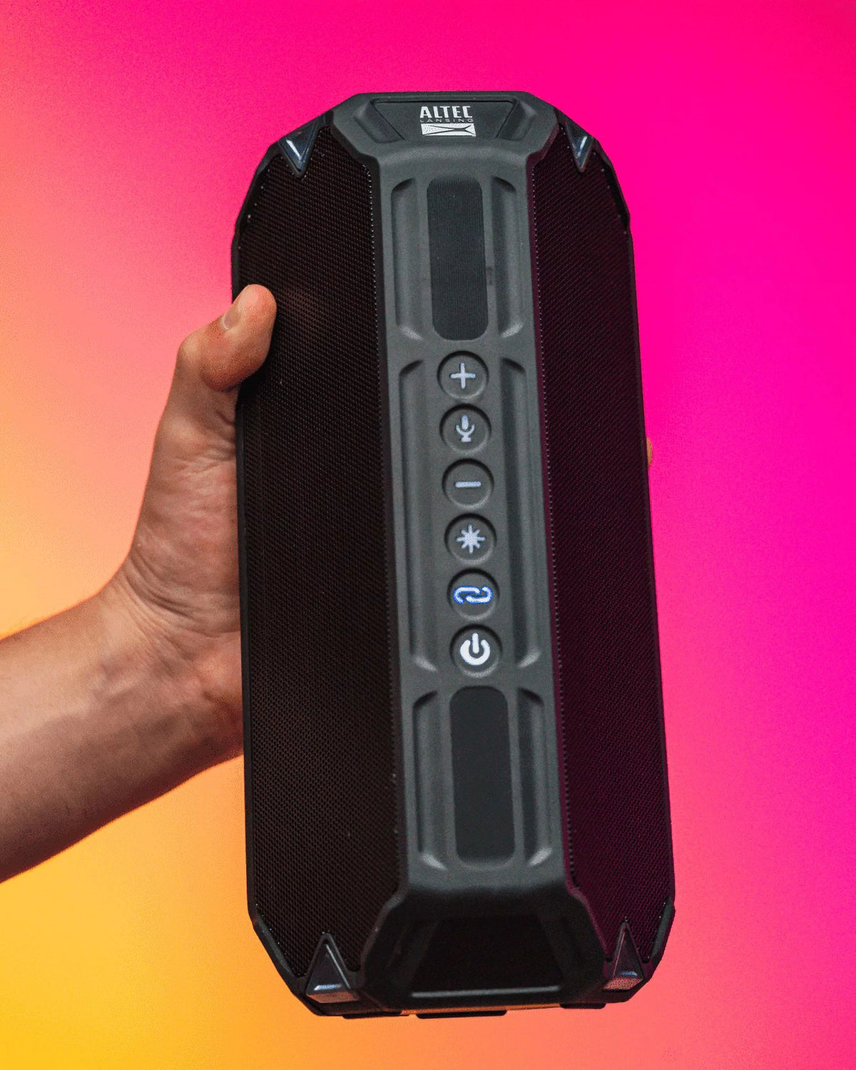 Everythingproof Portable Bluetooth Speaker with LED Lights, Black M615