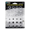 Button Cell Battery Assortment, 24 Piece Y921
