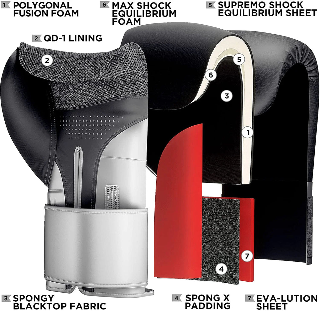 Maya Hide Leather Boxing Gloves for Sparring T698537