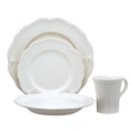 16-Piece White Dining Set H9453