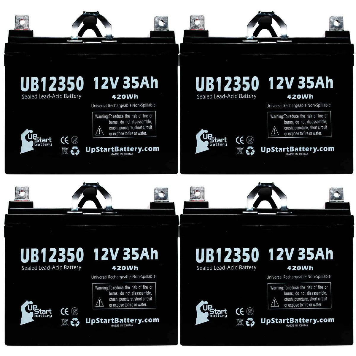 12V 35Ah AGM SLA Sealed Lead Acid Battery V5326