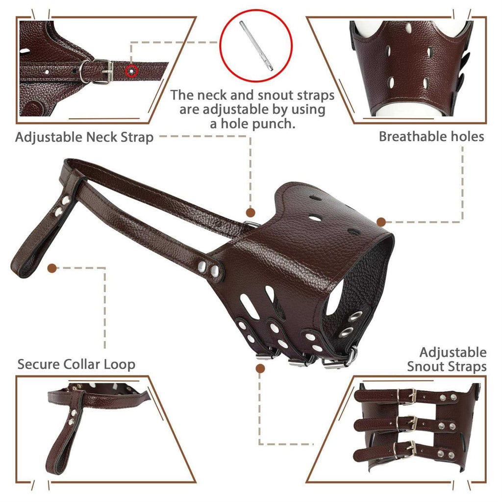 Leather Dog Muzzle A585287