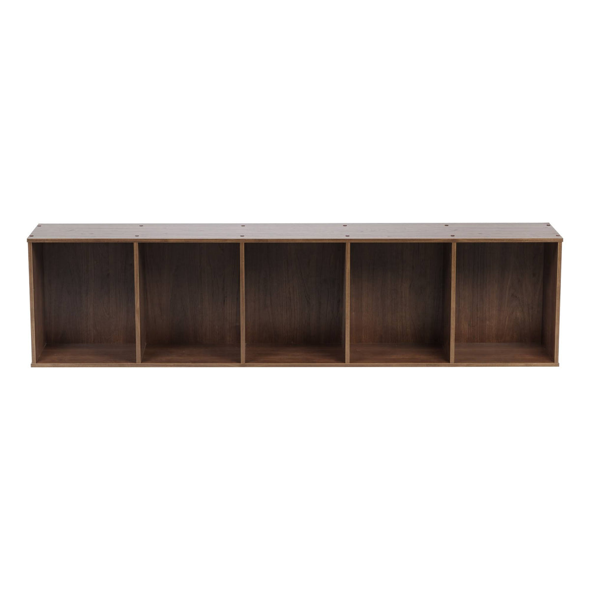 5-Tier Brown Bookcase Q365
