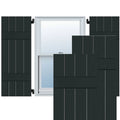 Real Wood Pine Board-n-Batten Shutters K7157