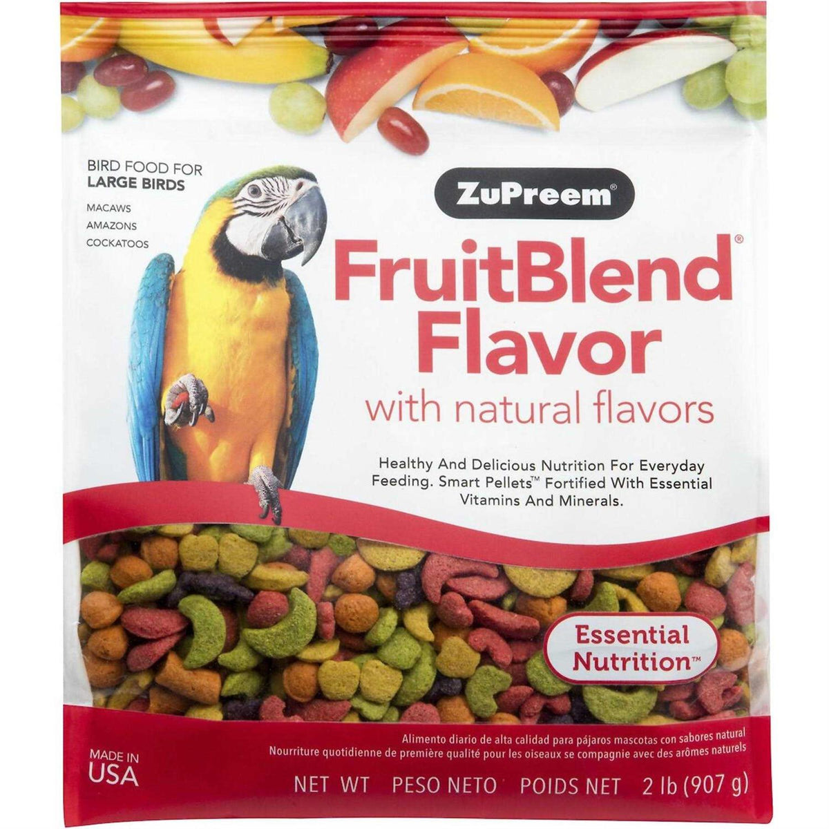 FruitBlend Flavor Large Bird Food E703