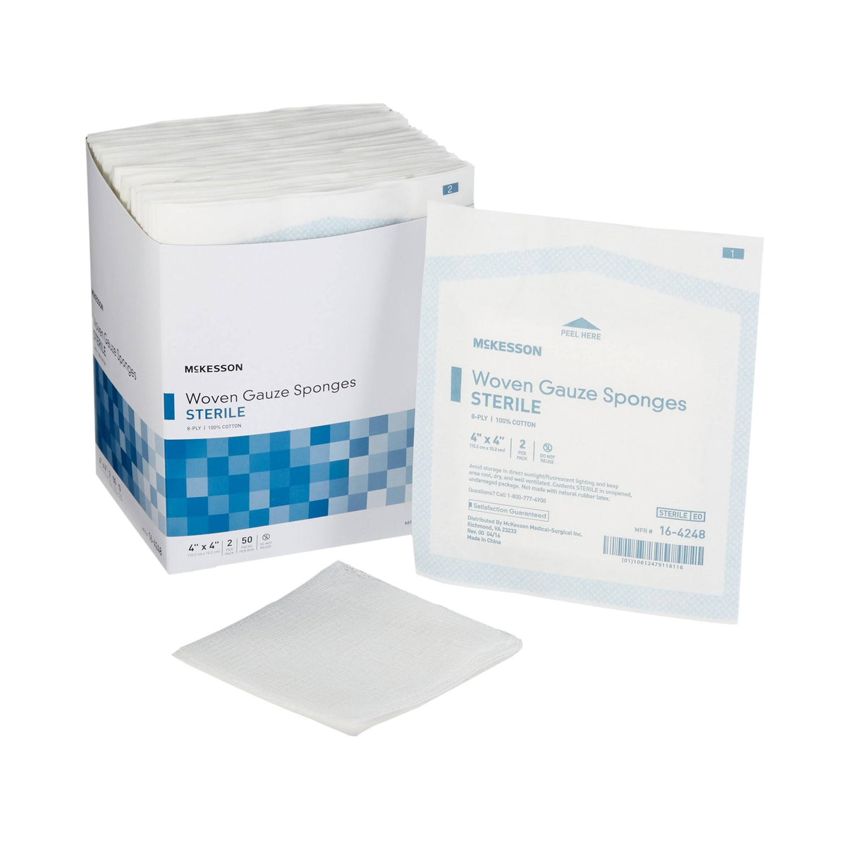 Sterile Gauze Sponges, 600/Case O3708