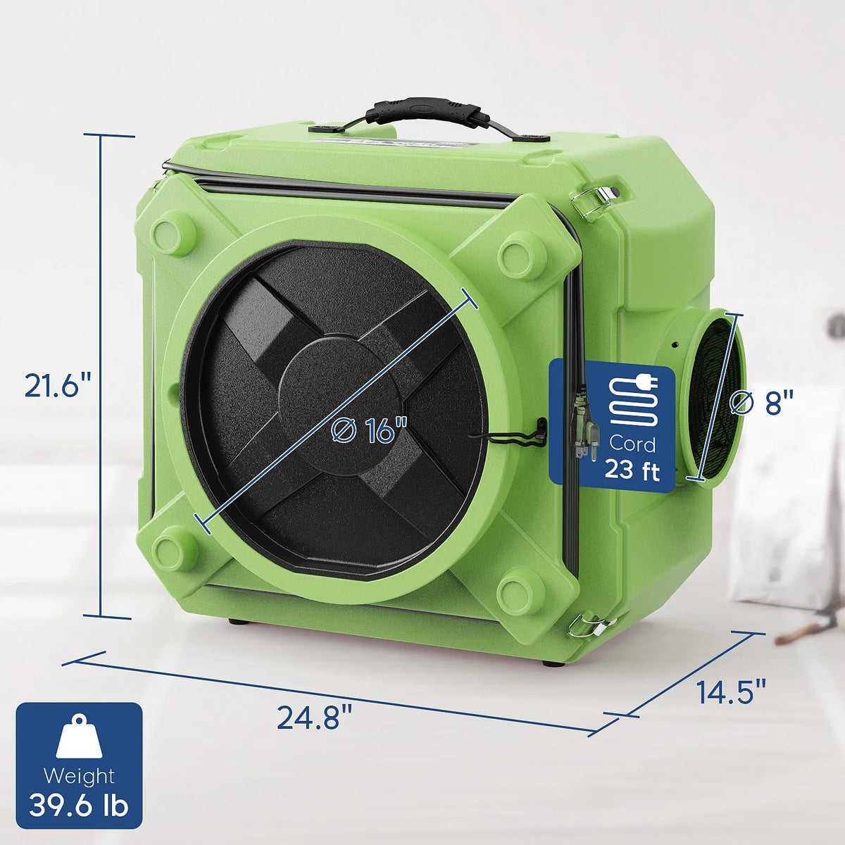 Air Scrubber with 3-Stage Filtration Q601