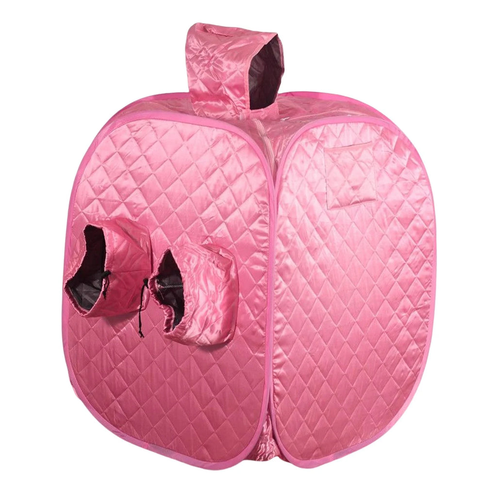 Sauna Room Tent with Hood Double Zipper Folding H695080