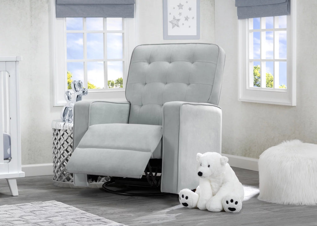 Recliner Glider Swivel Chair Linen J78909